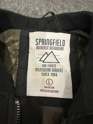 Chaqueta abrigo bomber Springfield talla L
