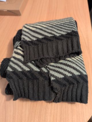 Bufanda de punto hombre