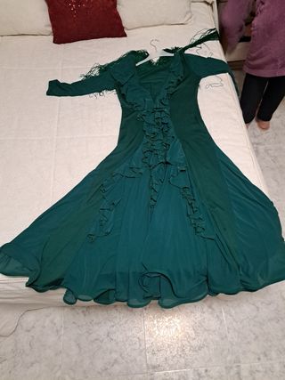 Traje flamenca