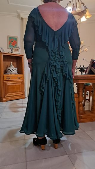 Traje flamenca