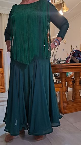 Traje flamenca