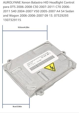 Centralita balastro faro xenon