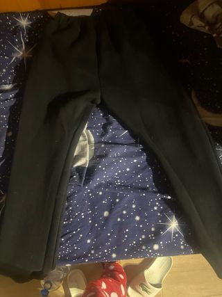 pantaloni Lacoste neri