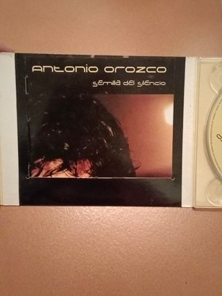 CD DVD Antonio Orozco Semillas silencio