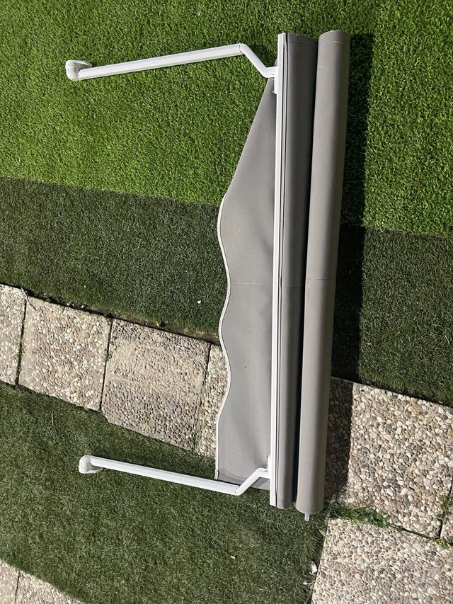 Toldo de punto recto