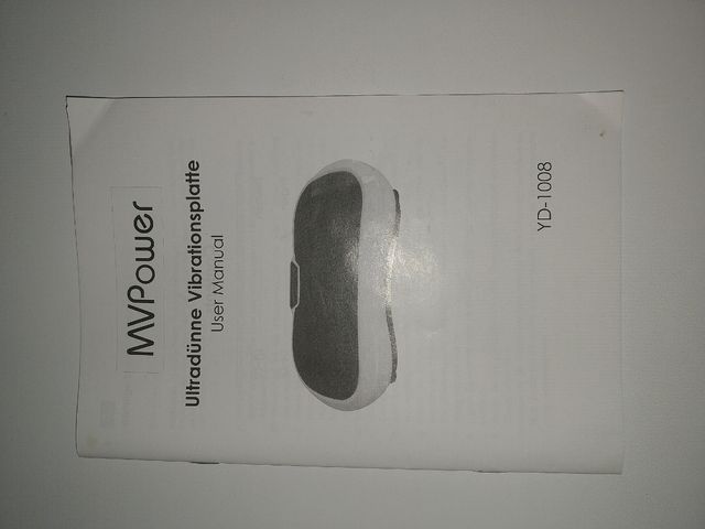 Plataforma vibratoria MVPower