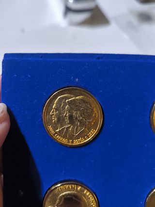 COLECCION MONEDAS FAMILIA REAL ESPAÑOLA