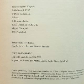 Libros colección EL PAÍS. 2,30€ cada uno