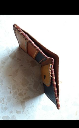 Cartera de piel 