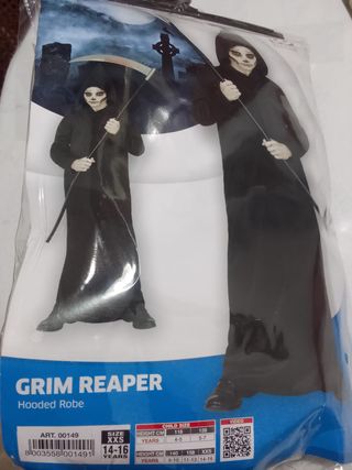 Disfraz de Carnaval Grim Reaper
