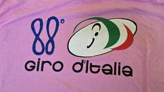 T-Shirt rosa gadjet 88 Giro d'Italia Taglia L/XL