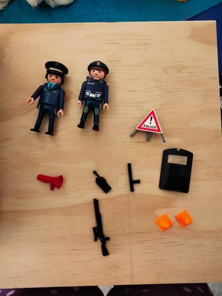 Coche de policía Playmobil