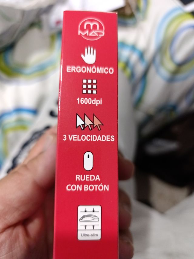 Ratón inalámbrico slim