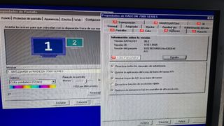 Nvidia PCI HDMI 64MB Quadro + ATI RADEON 7000 AGP