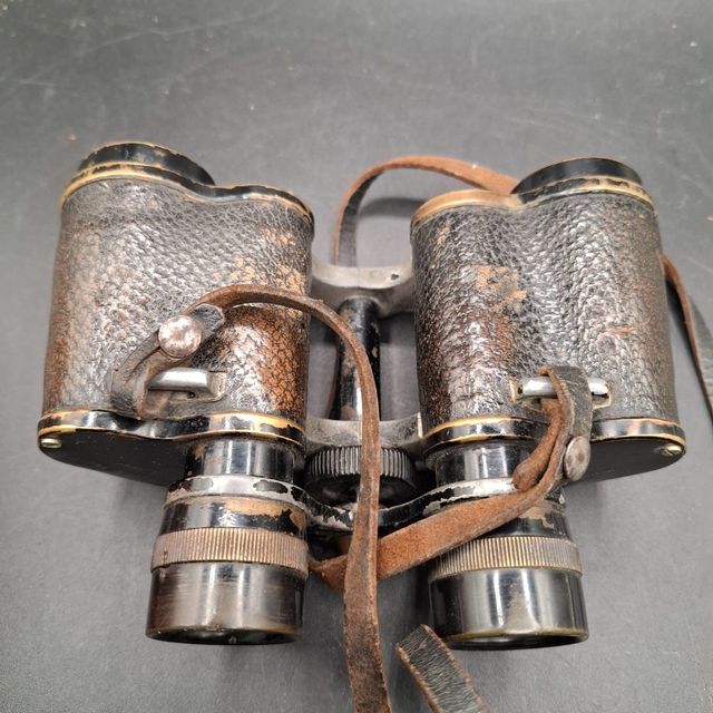 Prismáticos antiguos H. HUGHES & SON