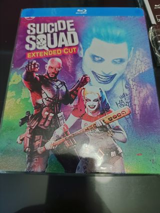 Blu ray Steelbook exclusiva nueva Suicide squad