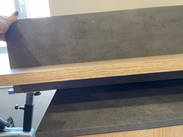 Mueble estanteria pared comedor