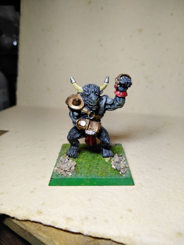 Minotauros old Warhammer