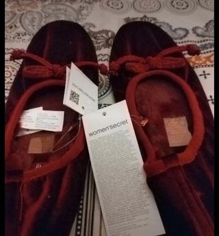 Manoletinas bailarinas Womens Secret 38