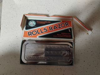 Antigua máquina de afeitar