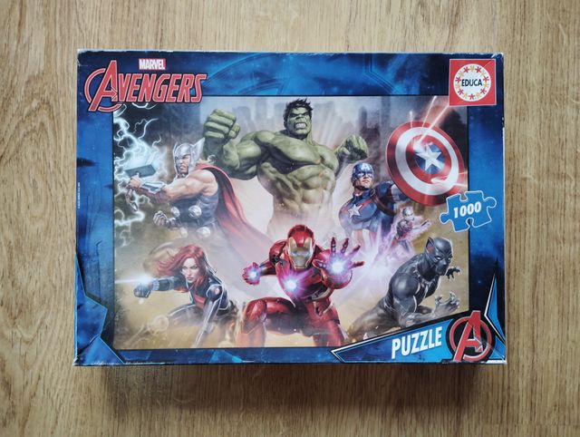 4 puzzles niños 1000 piezas y 174