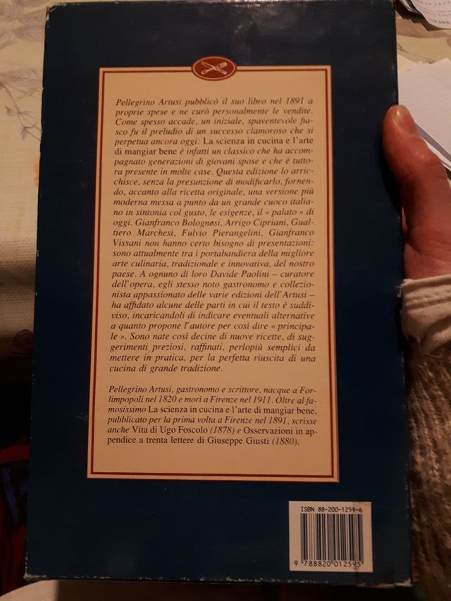 Pellegrino Artusi - L'arte di mangiar bene