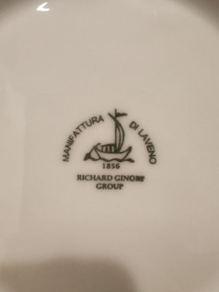 Trio piatti Richard Ginori