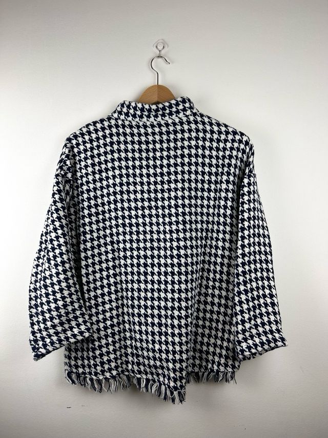 Jersey Zara Blanco y Negro