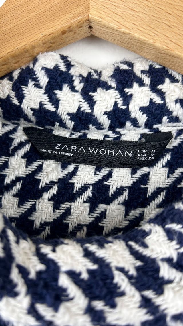 Jersey Zara Blanco y Negro