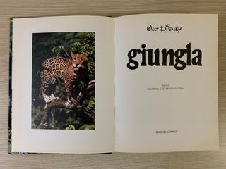 Libro vintage GIUNGLA - Mondadori ed. 1964