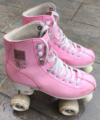 Patines 37 artístico roller Krf School rosa