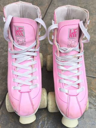 Patines 37 artístico roller Krf School rosa