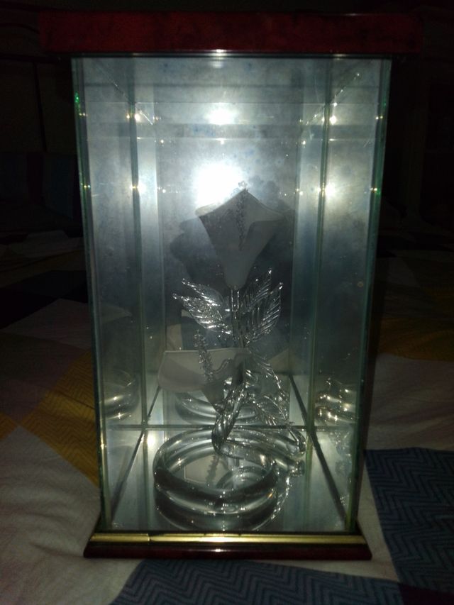 Artesanía del vidrio tulipanes