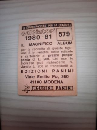 Figurine calciatori panini
