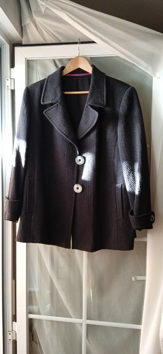 Chaqueta mujer 91% lana Talla y Moda 54