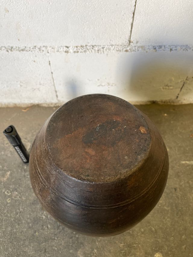 ✅jarron madera vintage