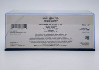 PORSCHE CAYENNE TURBO L. EDITION 1/43 MINICHAMPS