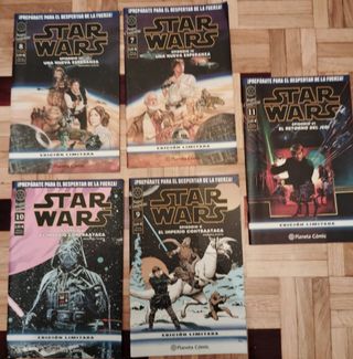 Comics star wars trilogía original