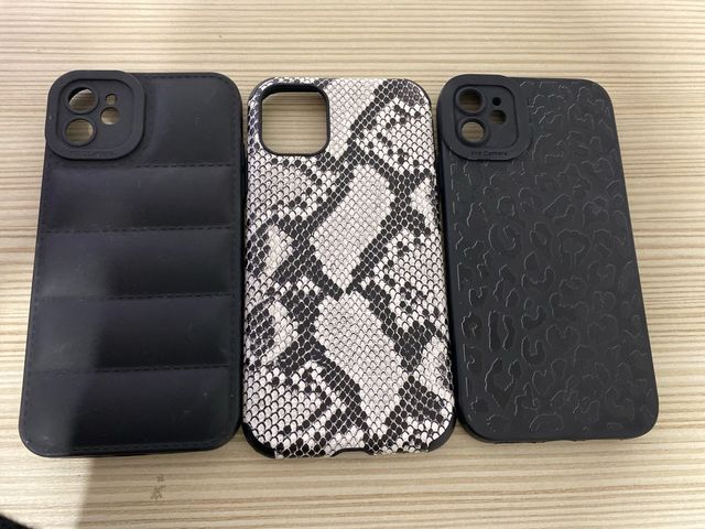 Pac de 3 fundas iphone 11