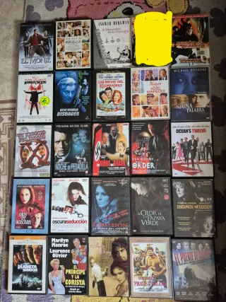 Lote 33, elegir películas dvd 4 x 10 euros