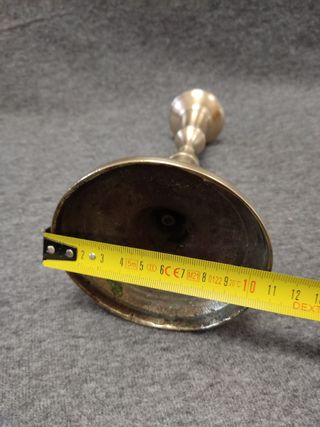 Candelabro de bronce