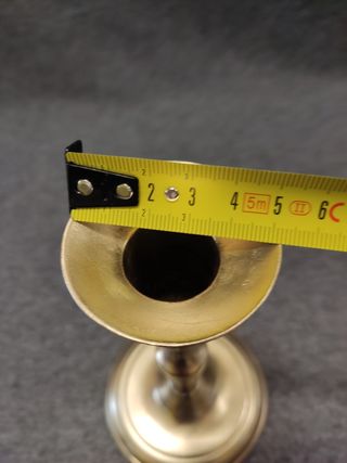 Candelabro de bronce