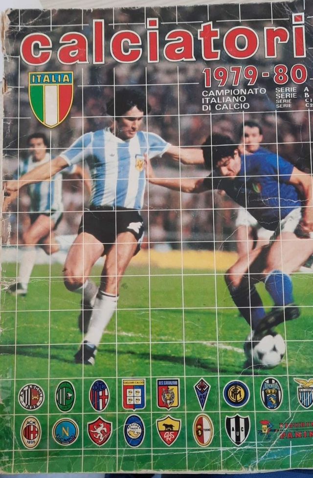 Album figurine calciatore 