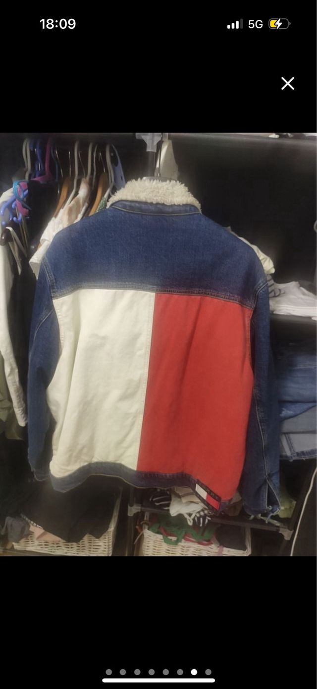 Chaqueta Vaquera Borrego Tommy Hilfiger