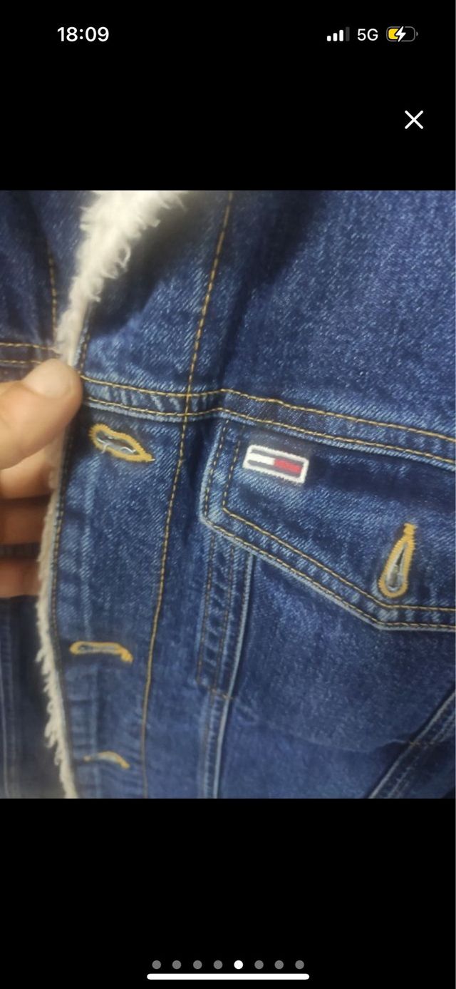 Chaqueta Vaquera Borrego Tommy Hilfiger