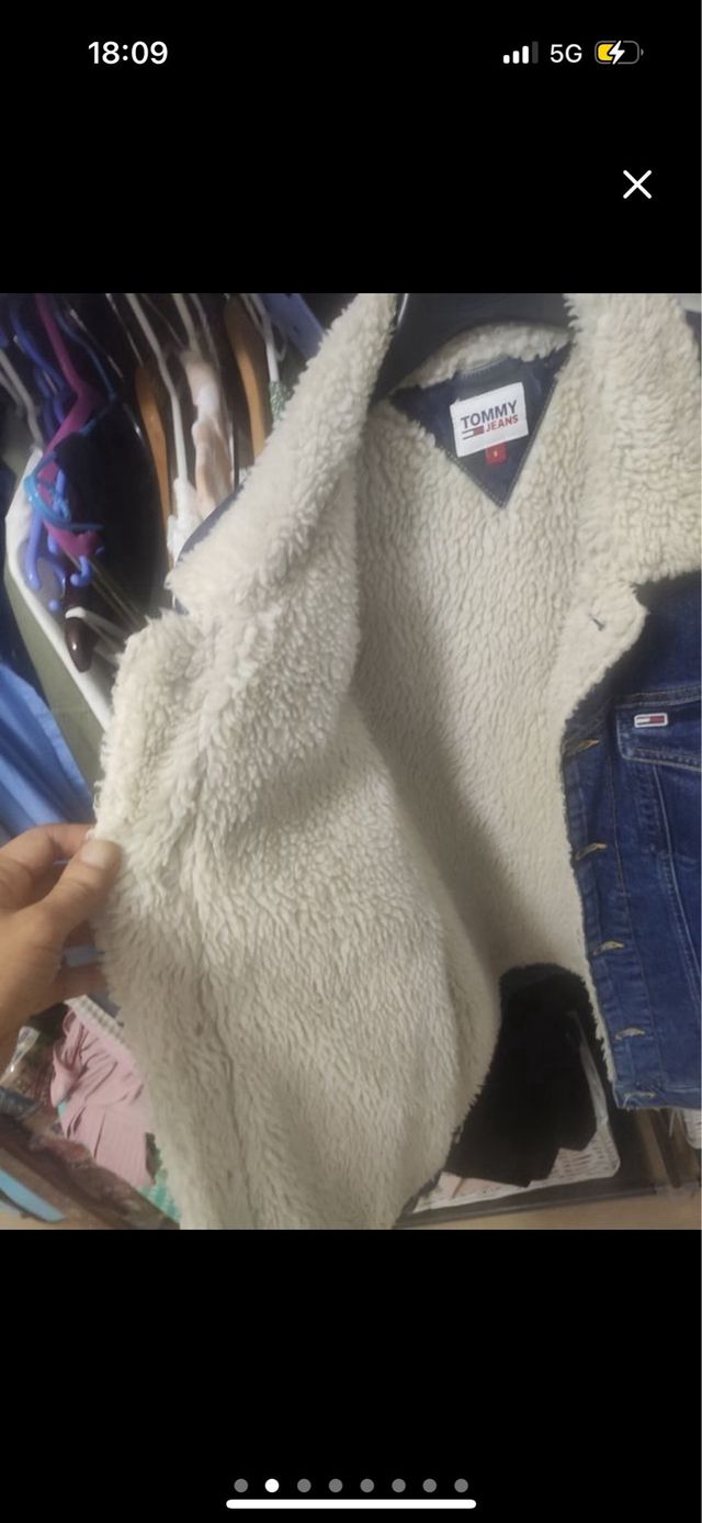 Chaqueta Vaquera Borrego Tommy Hilfiger