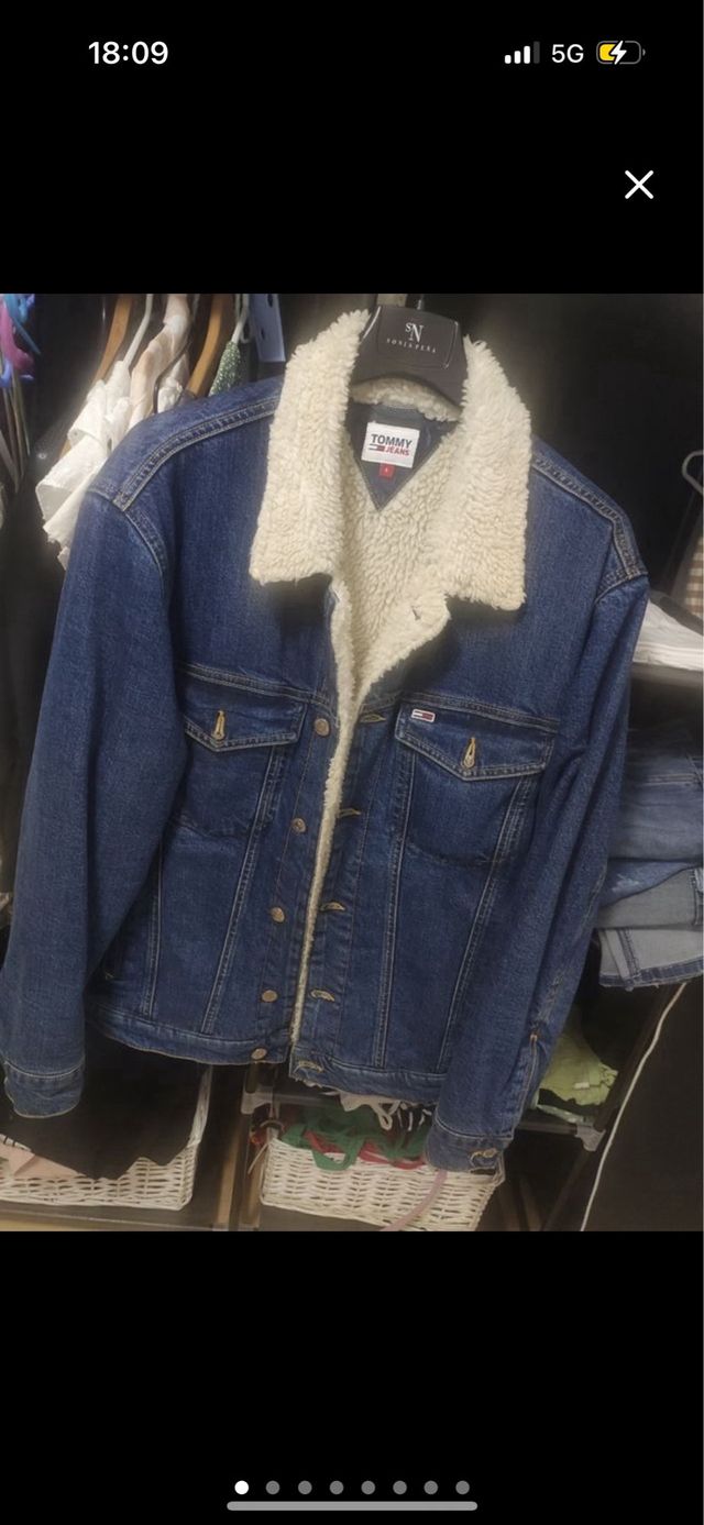 Chaqueta Vaquera Borrego Tommy Hilfiger