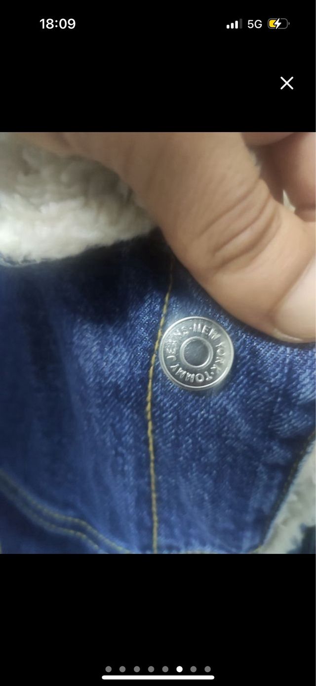 Chaqueta Vaquera Borrego Tommy Hilfiger