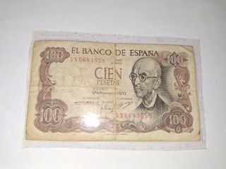 Billete 100 pesetas