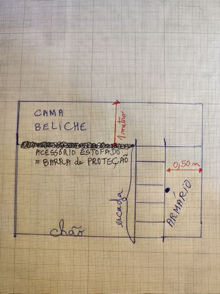 Cama Alta em madeira Faia da Arc